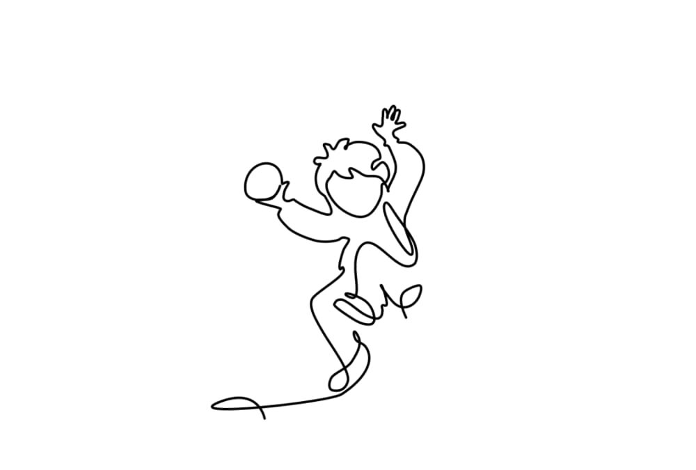 LEARNING OF RECEIVING, PASSING AND SHOOTING