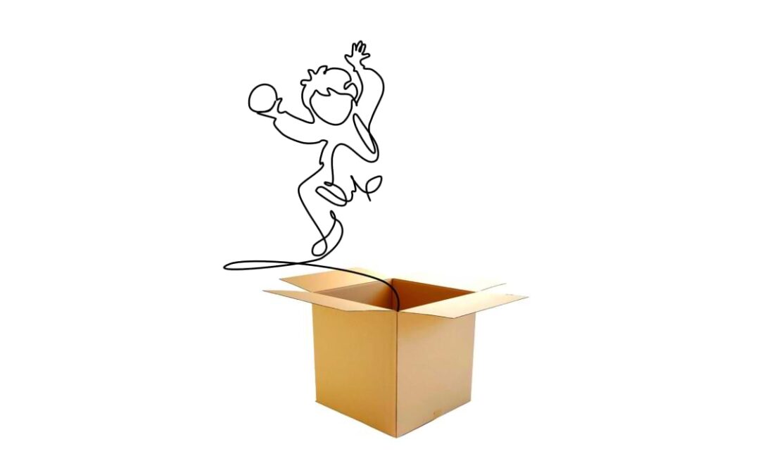 THINK OUTSIDE THE BOX AND PLAY OUTSIDE THE BOX